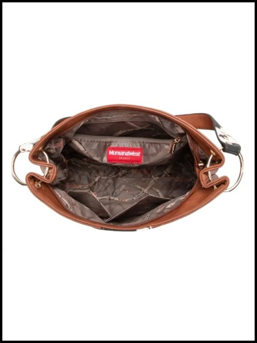 Faux Leather Hobo Bag with Back Zipper Pocket and Coin Wallet